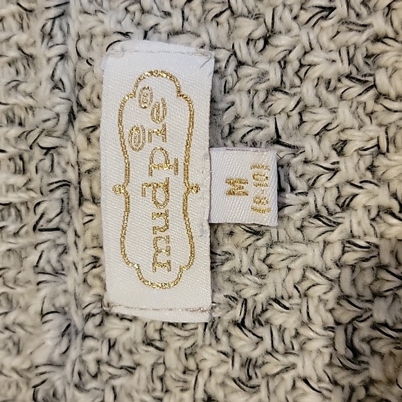 Mud pie Fringe Sweater sz M - Picture 2 of 4